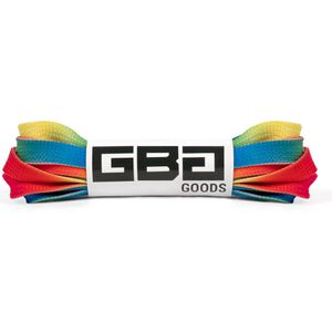 GBG Sneaker Veters 150CM - Regenboog - Rainbow - Schoenveters - Laces