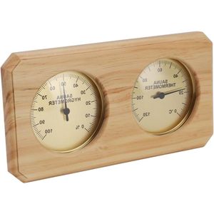 Saunathermometer Hygrometer - Hoge Temperatuurmeting voor Saunaruimte