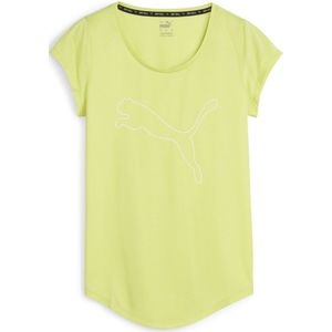 Puma Sport T-shirt Lichtgroen