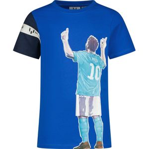 Messi Sky t-shirt Unisex T-shirt - Maat 140 - Classic blue