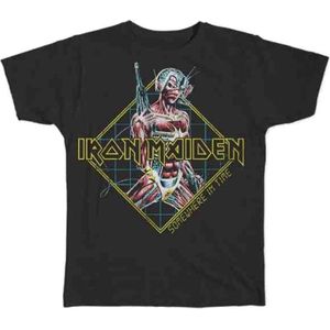 Iron Maiden - Somewhere In Time Diamond Heren T-shirt - L - Zwart