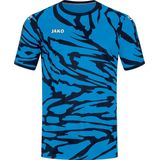 JAKO Shirt Animal Korte Mouwen Blauw-Marine-Wit Maat M