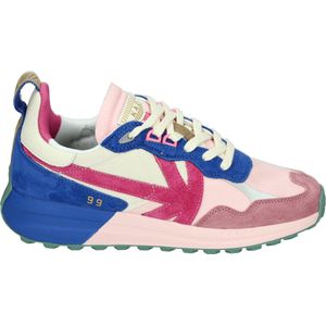 Kaotiko DETROIT DUSTY ROSE - Lage sneakersDames sneakers - Kleur: Roze - Maat: 36