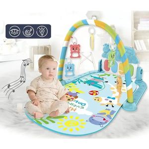 Sara Shop-Babygym Speeltapijt- Speelmat - Speelkleed - muziek speelkleed - Baby speelmat - baby cadeau - Babymat - Speeltapijt baby - speeltapijt meisje - speeltapijt voor jongens - kruipkleed voor kinderen