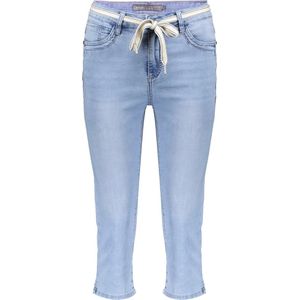 Geisha Jeans Capri Jeans 41029 10 000827 Mid Blue Denim Dames Maat - XS