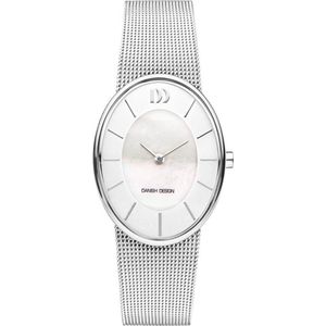 Danish Design IV62Q1168 horloge dames - zilver - edelstaal