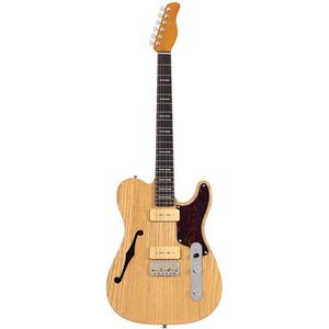 Sire Guitars T7TM/NT Alder + ash chambered elektrische gitaar T-stijl, naturel bruin