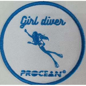 Badge Girl diver