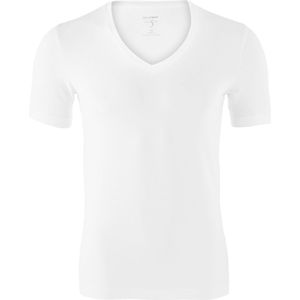 OLYMP Level 5 - heren ondergoed - T-shirt V-hals - wit (Stretch) -  Maat S