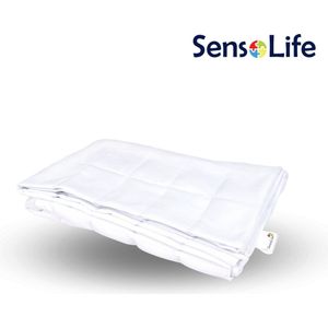 SensoLife Verzwaringsdeken SIMPLY - 13kg - 200 x 200cm - 100% katoen - Weighted blanket