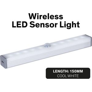 Sinji LED Lamp Bewegingssensor – Kastverlichting op batterij – 15 cm