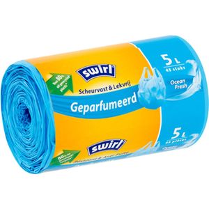 Swirl - Geparfumeerde Pedaalemmerzakken - Ocean Fresh - 5 L - 45 Stuks