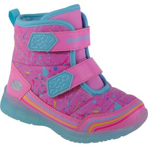 Skechers Illumi-Brights - Power Paint 302653N-PKMT, voor meisje, Zwart, Sneeuw laarzen,Laarzen, maat: 28