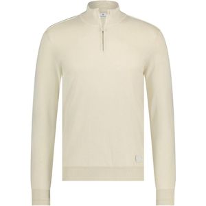 Blue Industry pullover zip beige