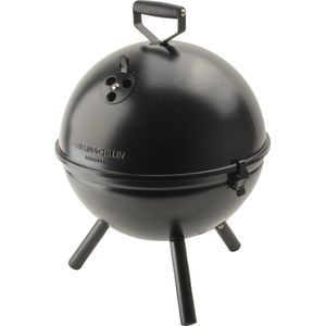 Gusta Grillin' & Chillin' - Barbecue - Tafelmodel - Houtskool - Zwart - ø30,5x40cm