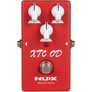 Dynamische distortion effectpedaal Red channel NUX XTC-10