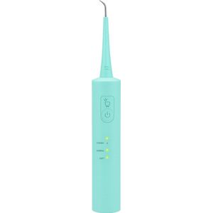 Elektrische Tandsteen Verwijderaar | Flosapparaat | Tandenstoker | Turquoise