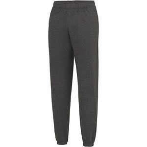 College Cuffed Joggingsbroek met elastische taille Charcoal Heather - S