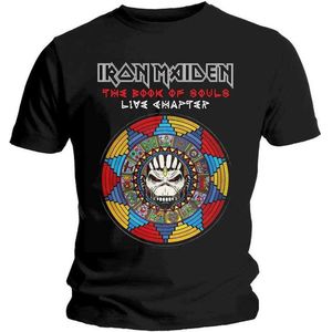 Iron Maiden - Book Of Souls Live Chapter Heren T-shirt - S - Zwart