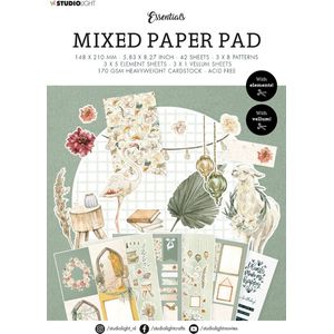 Studio Light Mixed Paper Pad Essentials nr.20 SL-ES-MPP20 A5 (02-23)