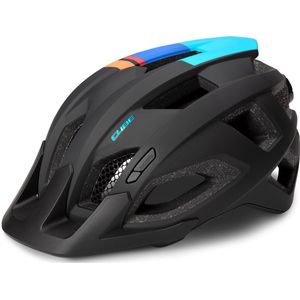 CUBE Fietshelm Pathos - Mountainbikehelm - 15 Ventilatiegaten - SNAP 360 Fit System - X-Lock-Montage - L - 57-62 cm - Zwart/Meerkleurig