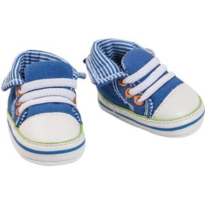 Heless Poppenschoenen Sneaker Meisjes 38-45 Cm Blauw