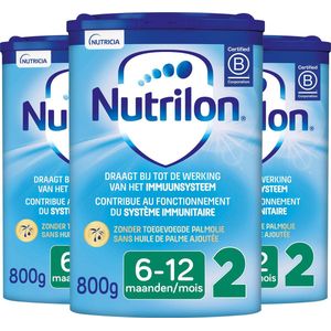 Nutrilon 2 - Groeimelk voor Baby's van 6-12 maanden - 3 pack