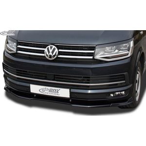 RDX Racedesign Voorspoiler Vario-X passend voor Volkswagen Transporter T6 2015-2019 (gespoten & ongespoten bumper) (PU)