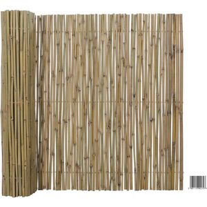 Famiflora bamboe privacyscherm/schutting - H100cm x 300cm - Bamboematten
