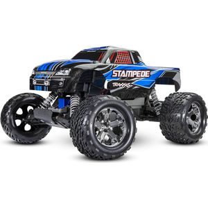 TRAXXAS STAMPEDE: 1/10 SCALE MONSTER TRUCK TQ 2.4GHZ W/USB-C - BLUE