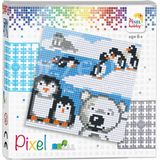 Pixelhobby set Noordpool dieren