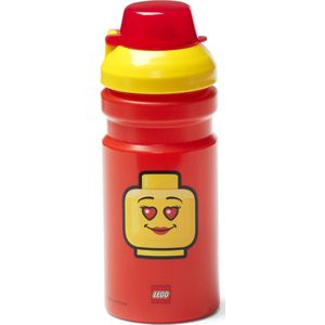 LEGO Iconic Drinkbeker Girl - Rood/Geel - 390 ml