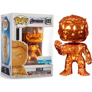 Funko Pop! Avengers 4: Endgame - Hulk with Nano Gauntlet - Orange Chrome