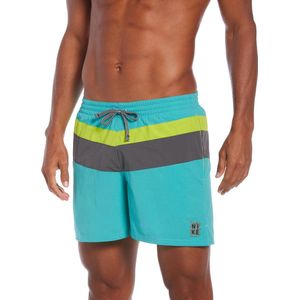 Nike Swim Converge Icon Recycled 5"" Volley Heren Zwembroek - Washed Teal - Maat L