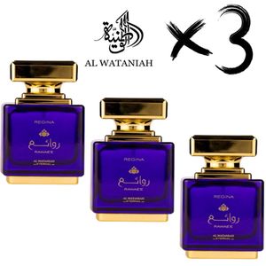 AL WATANIAH 3 X ETERNAL PERFUME REGINA RAWAYEH, 100ml