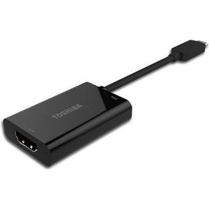 Toshiba PA5269U-1PRP tussenstuk voor kabels USB 3.1 С HDMI Zwart