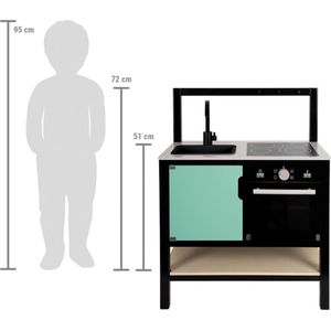 Small Foot - Houten Speelkeuken Industriee - 6dlg.