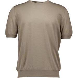 Gran Sasso - Shirt Taupe T-shirts Taupe 57136 21810