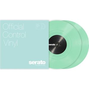 Serato 10"" Standard Colours Control Vinyl x2 (Glow in the Dark) - DJ-control