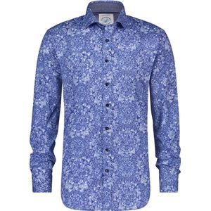 AFNF | Shirt Delfts Blue F Classics | Heren | Navy blue | | S