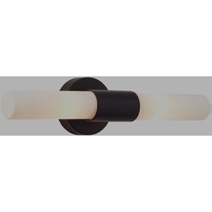 Aquavive - wandlamp Lanzerote - zwart - 2xG9 3W