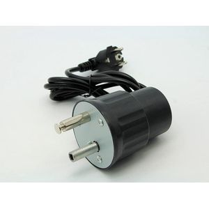 Grill Motor FD801A ABS Rotator Motor Electric Machine Accessories for Outdoor Devices EU Plug 250 V (Black)