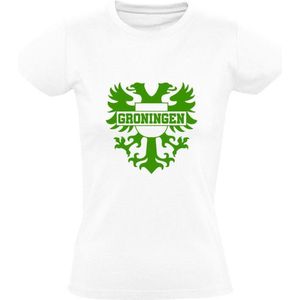 Groningen Dames t-shirt | Wit