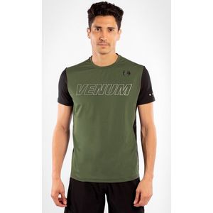 Venum Classic Evo Dry-Tech T-shirt Khaki Zilver