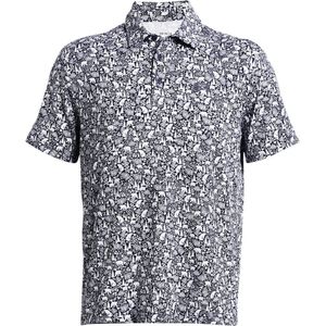 Under Armour Playoff 3.0 Polo Bear Botanic - Golfpolo Voor Heren - Navy/Print - M