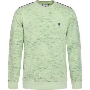 Gabbiano Trui Sweater Met Geometrische Print 773771 546 Lime Green Mannen Maat - S