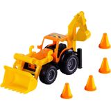 Cavallino Grip Graafmachine Tractor met Rubberbanden, 38,5cm