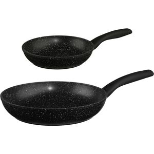 Braadpan Set Ø 20 cm - Ø 26 cm Livio