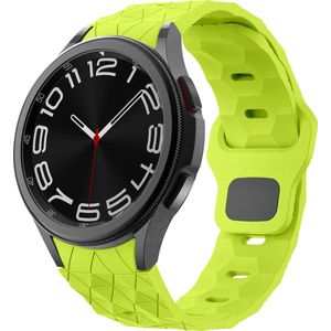 YONO Hexagon Bandje 20mm - Horlogebandje geschikt voor Samsung Galaxy Watch 6/5/4 (40/43/44/47mm Classic & Pro) - Mamba Groen