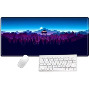 XL Large Gaming Mouse Pad - Long Extended Desk Mat for Gaming and Office - Keyboard Pads Table Accessories - PC Laptop Computer - 300 * 700 * 3MM